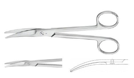 МАЙО НОЖИЦІ ВИГНУТІ 170MM